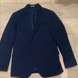 Elegant Dark Blue Men's Blazer